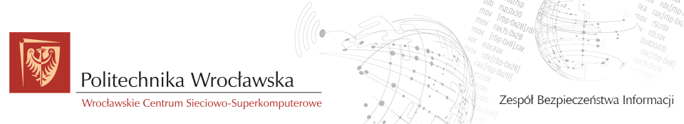Zespół Bezpieczeństwa Informacji - Politechnika Wrocławska